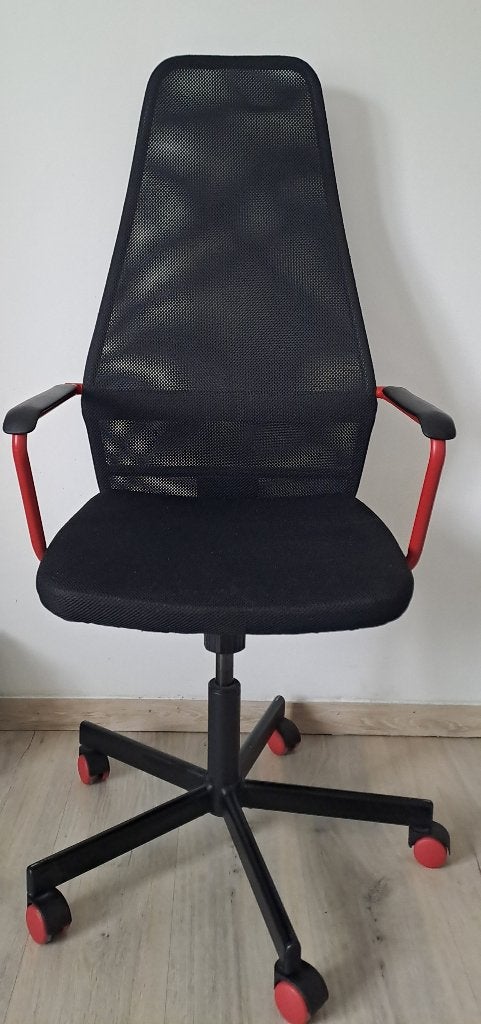 Fauteuil gamer, noir IKEA, Maison & Meubles, Enlèvement, Utilisé, Noir, Chaise de bureau