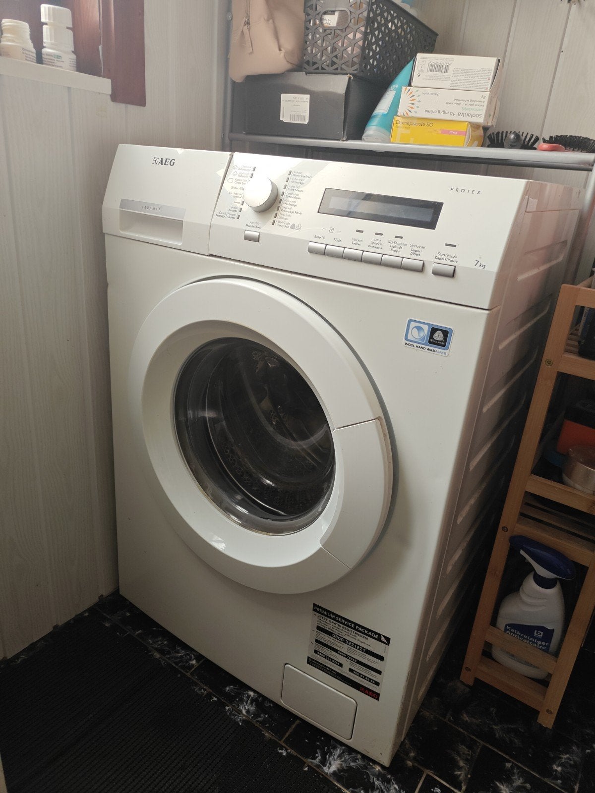 Wasmachine, Elektronische apparatuur, Ophalen