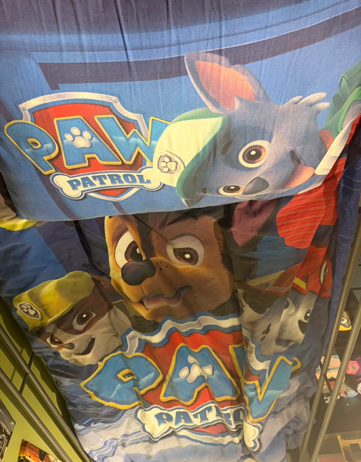 Dekbedovertrek Paw Patrol, Kinderen en Baby's, Ophalen, Zo goed als nieuw