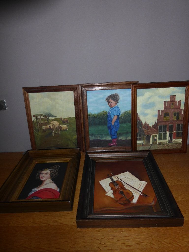 antieke schilderij lijsten, Antiek en Kunst, Ophalen