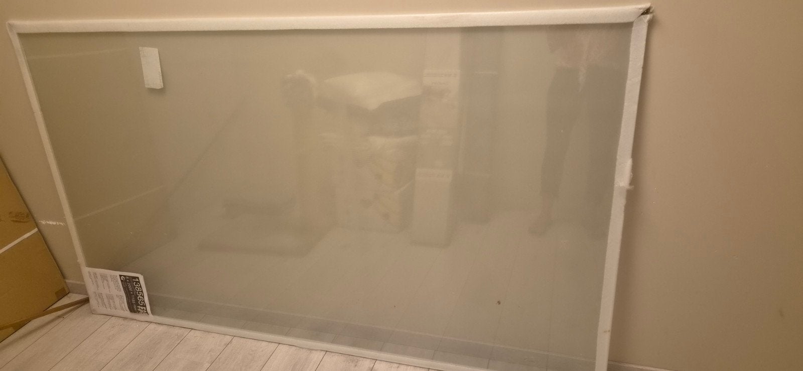 douchewand, Ophalen, Nieuw, Glas, Douche
