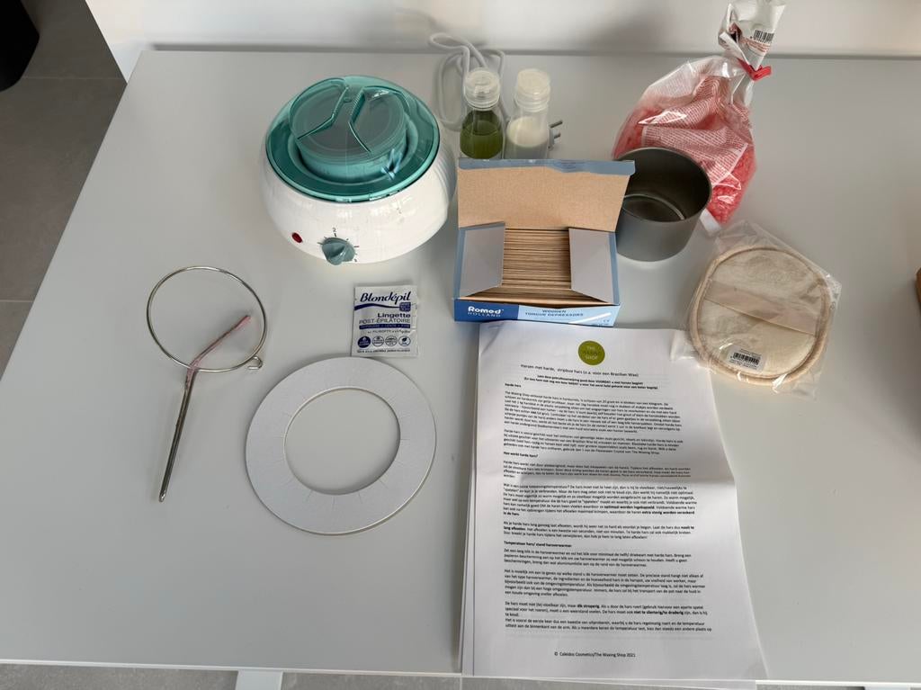 Waxing startset brazilian wax, Ophalen of Verzenden, Zo goed als nieuw