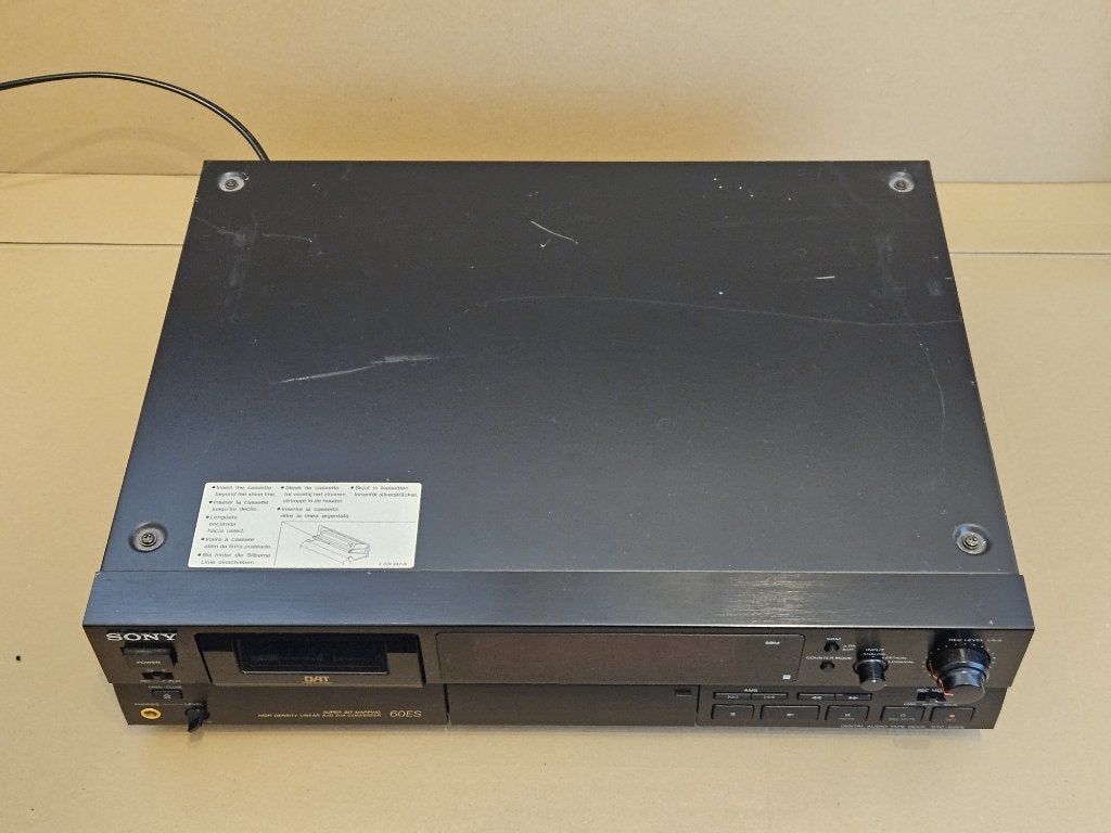 Sony DTC-60ES DAT recorder, TV, Hi-fi & Vidéo, Decks cassettes, Enlèvement, Sony