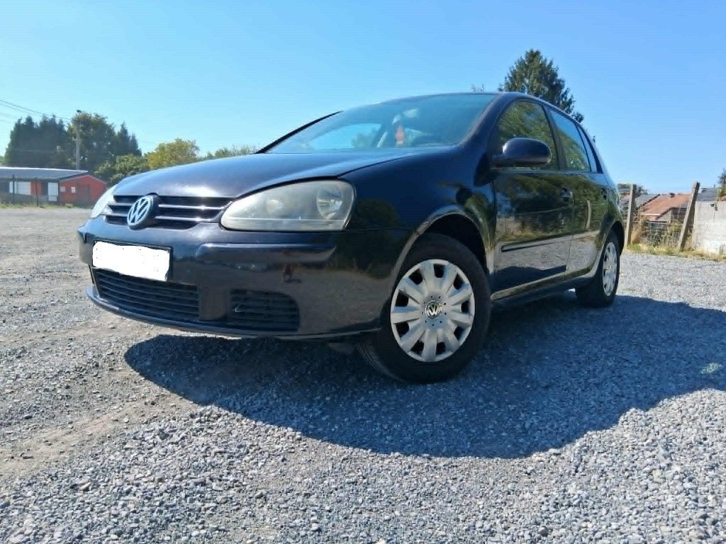 Golf 5 1.6 FSI 115ch, Auto's, Volkswagen, Voorwielaandrijving, Stof, Metaalkleur, Zwart