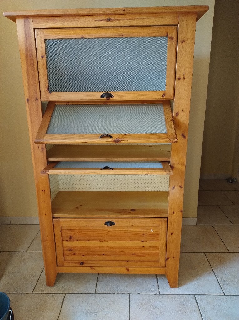 Magnifique garde-manger Ikea en bois de pin., Maison & Meubles, Armoires | Autre, Enlèvement, Utilisé