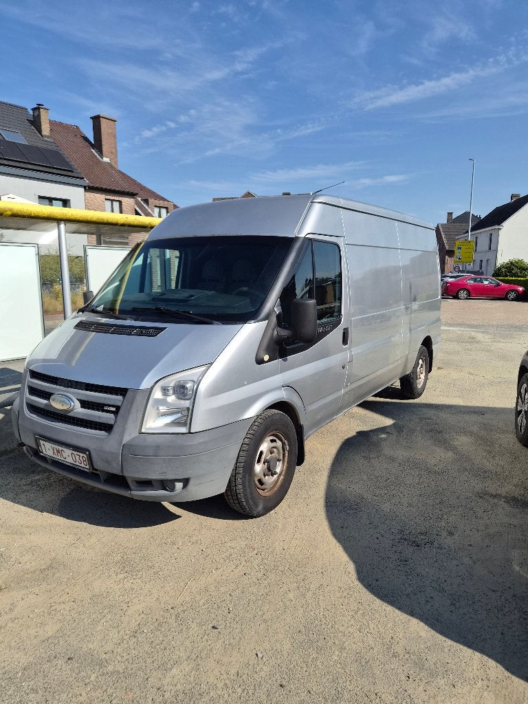Ford Transit 2007 (L3H3/258.000 km/Approuvé à la vente), Autos, Argent ou Gris, Achat, 4 portes, 3 places