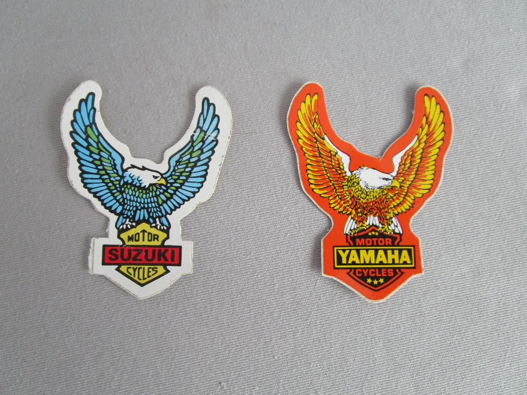 stickers arend Yamaha, Suzuki, Ophalen, Zo goed als nieuw, Auto of Motor
