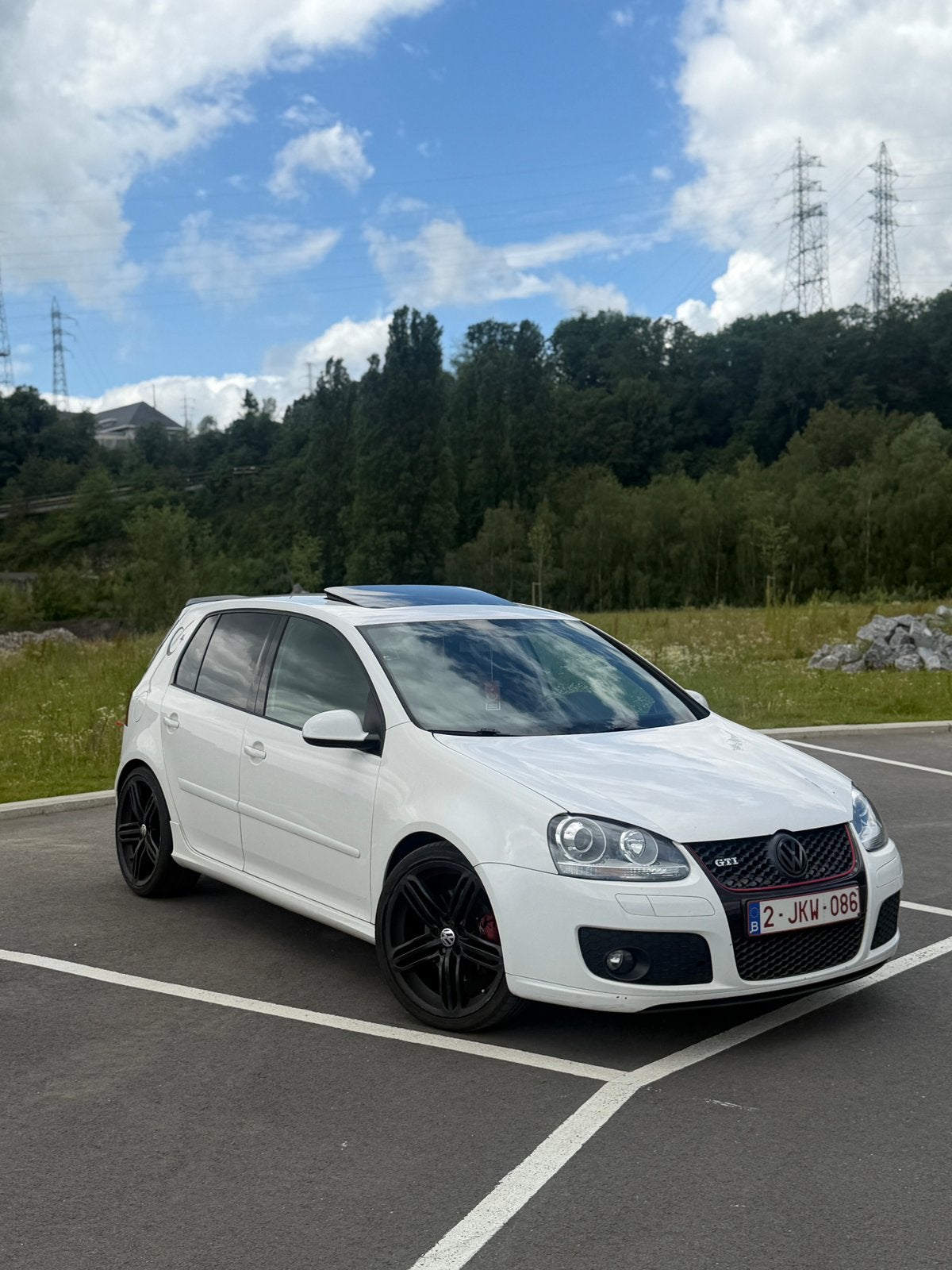 GOLF 5 GTI DSG, Auto's, Volkswagen, Particulier, Golf, Achteruitrijcamera, Automaat, Zwart, Zwart, Leder, Ophalen