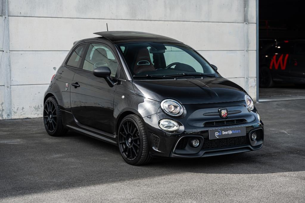 Abarth 595 Competizione 1.4 T Jet-180 PK-Brown Leather Seats, Auto's, Voorwielaandrijving, 4 zetels, Euro 6, 4 cilinders