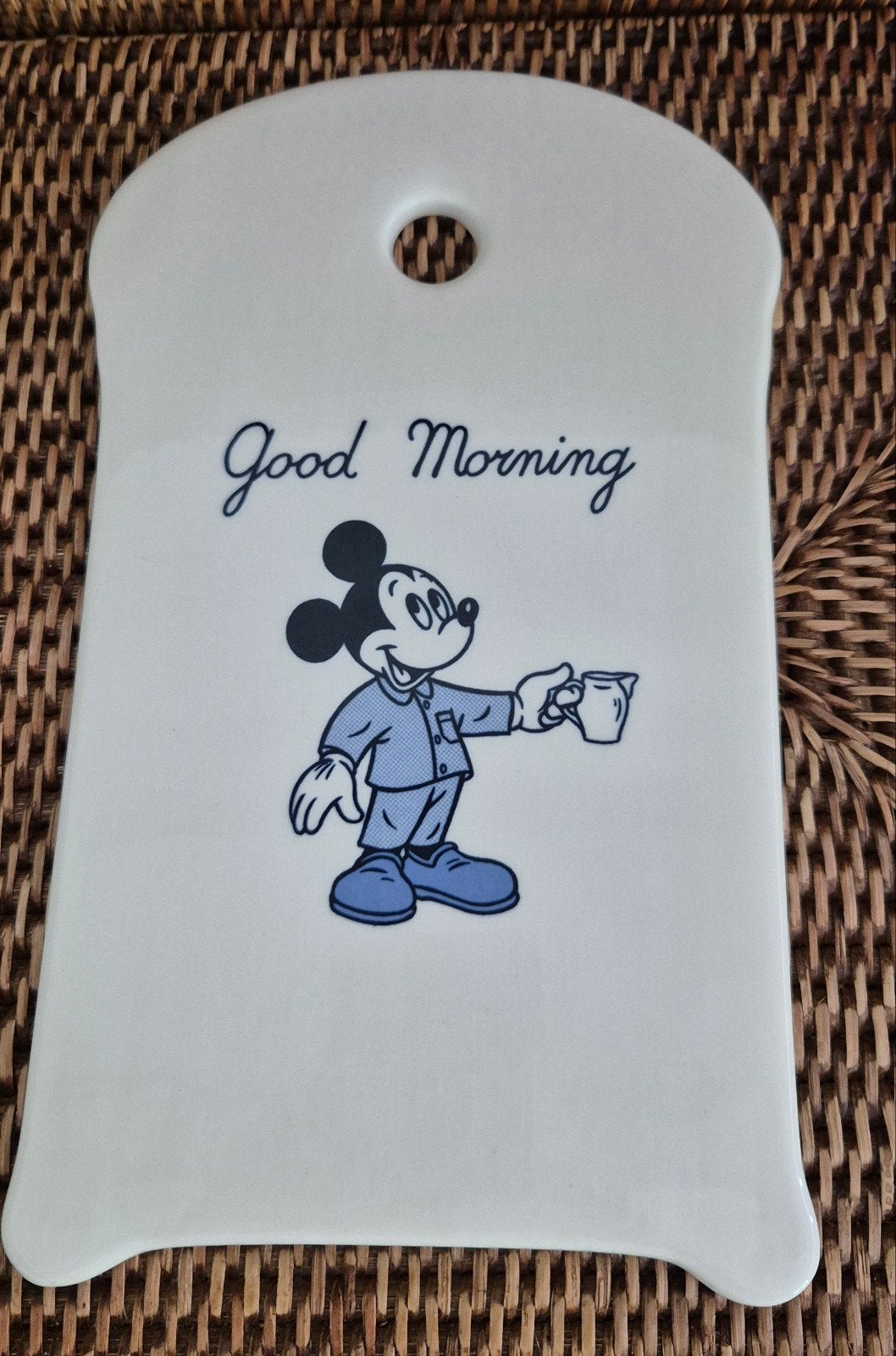 Royal Boch Donaldson Disney Micky Mouse ontbijt plankje, Verzamelen, Overige Verzamelen, Ophalen