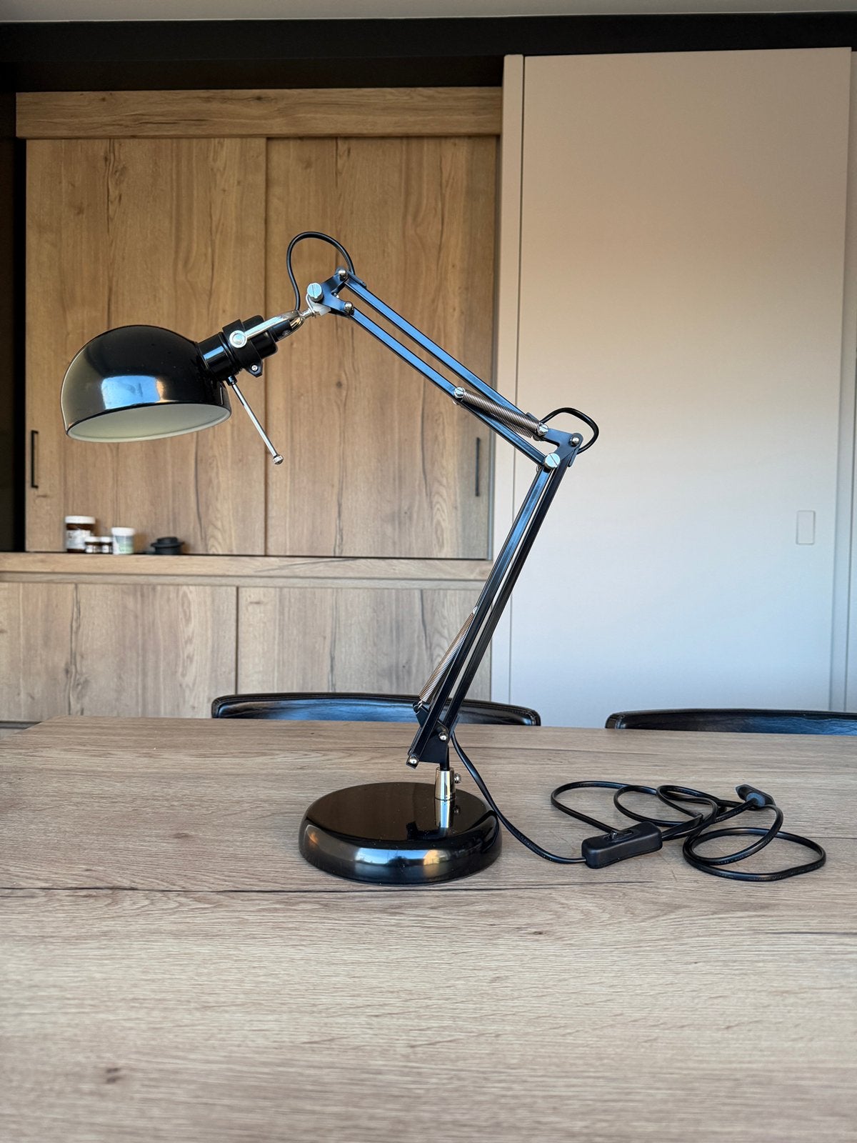 Bureaulamp zwart, Ophalen, Bureaulamp, E14 (klein), Zo goed als nieuw