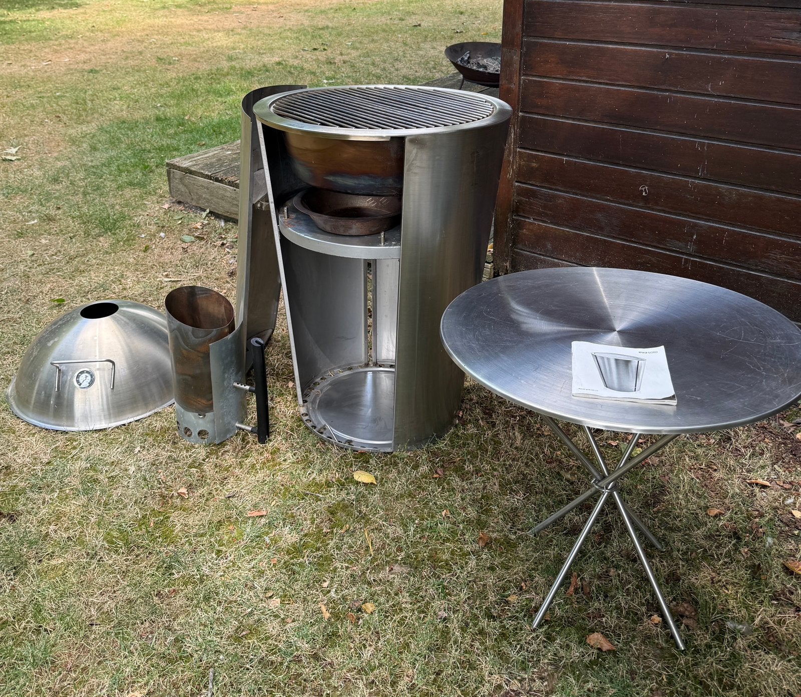 Design Barbecue, Jardin & Terrasse, Barbecues au charbon de bois, Utilisé, Enlèvement