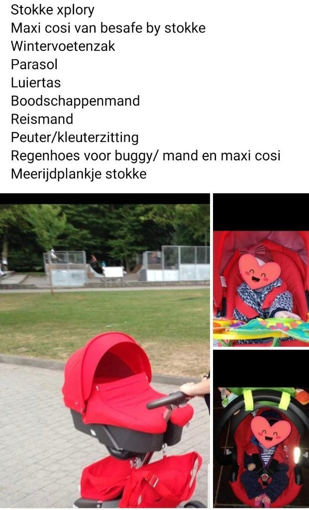 Stokke xplory, Kinderen en Baby's, Gebruikt, Combiwagen, Met autostoeltje, Ophalen