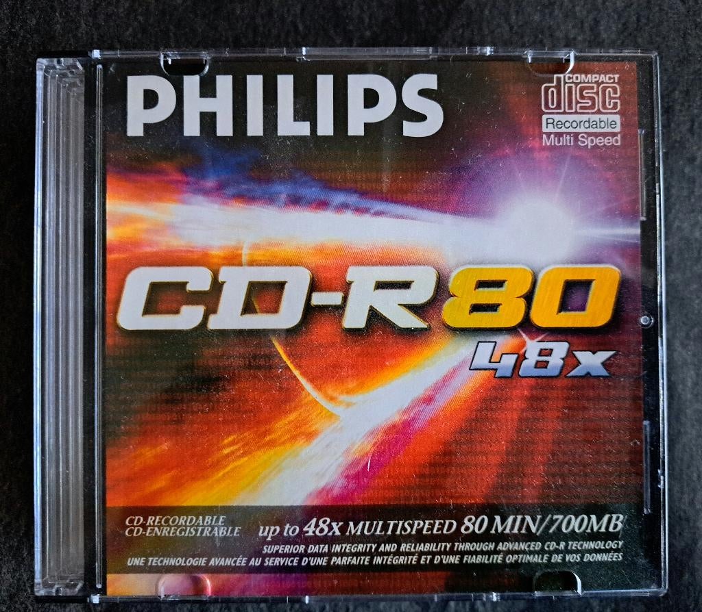 8 CD-R80, Enlèvement, Neuf, Cd, Philips