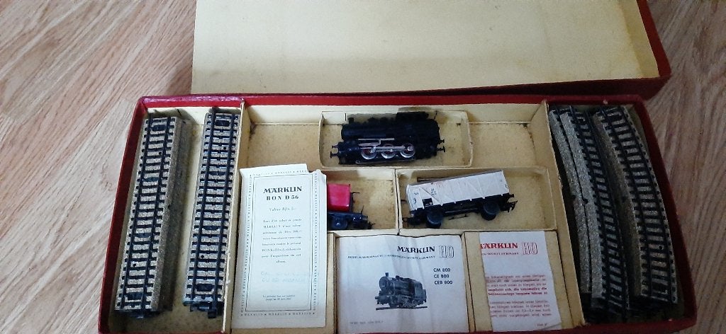 Oude Märklin treinset, Hobby en Vrije tijd, Wisselstroom, Ophalen of Verzenden, Analoog, Märklin
