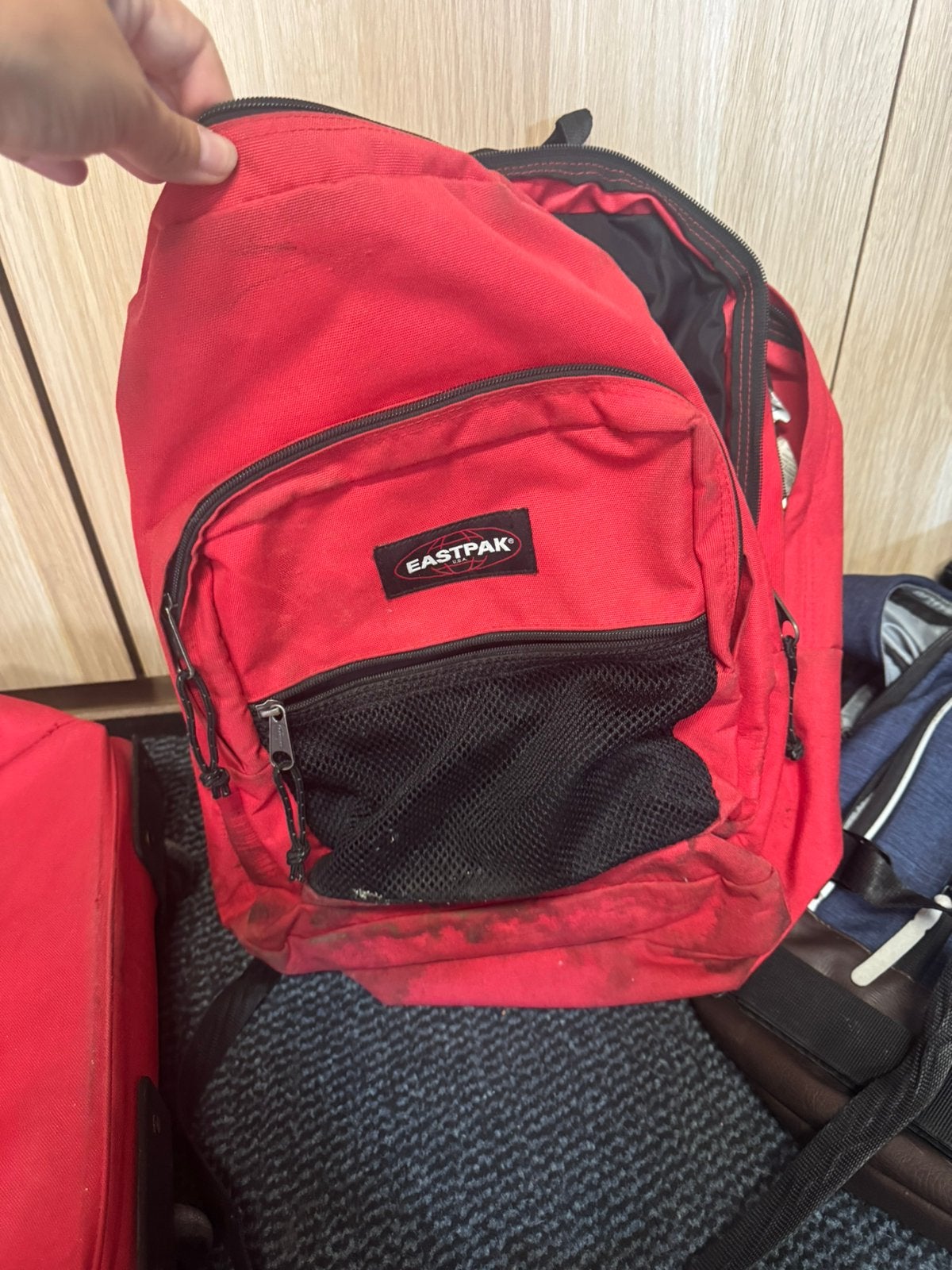 Schooltas, Ophalen, Gebruikt