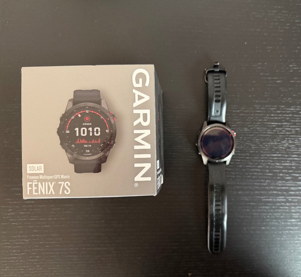 Garmin Fenix 7S Solar, Enlèvement ou Envoi, Garmin, Utilisé, Avancer d'un pas