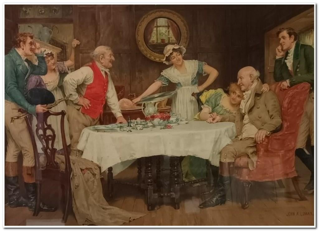 John Avery Lomax (1867–1948) - Chromo lithografie op papier, Enlèvement