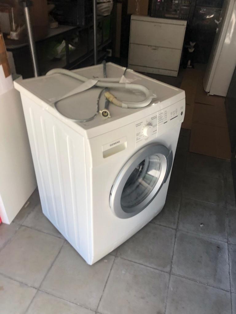 Siemens wasmachine, Electroménager, Lave-linge, Utilisé, Chargeur frontal, 4 à 6 kg, 85 à 90 cm, 1200 à 1600 tours, Programme lavage à la main