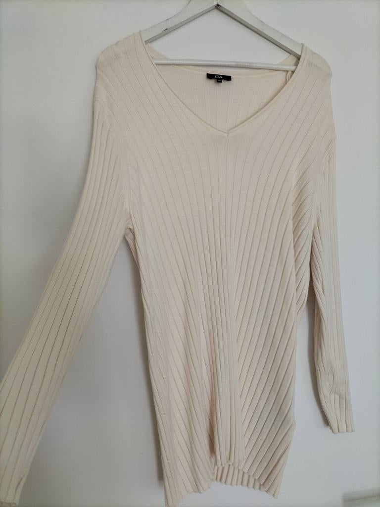 trui crème kleurig maat XL, Kleding | Dames, Truien en Vesten, Wit, Maat 46/48 (XL) of groter, Ophalen of Verzenden, Zo goed als nieuw