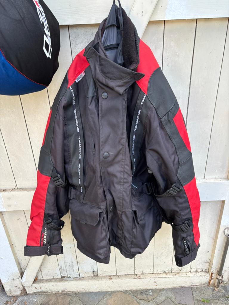 Motorjas XL, Motoren, Ophalen of Verzenden, Tweedehands, Heren, Jas | textiel
