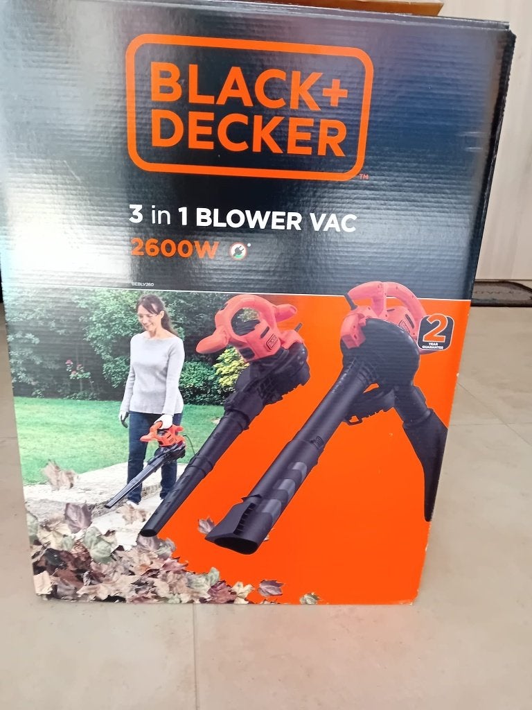 Bladblazer,bladzuiger met zak, Ophalen, Zo goed als nieuw