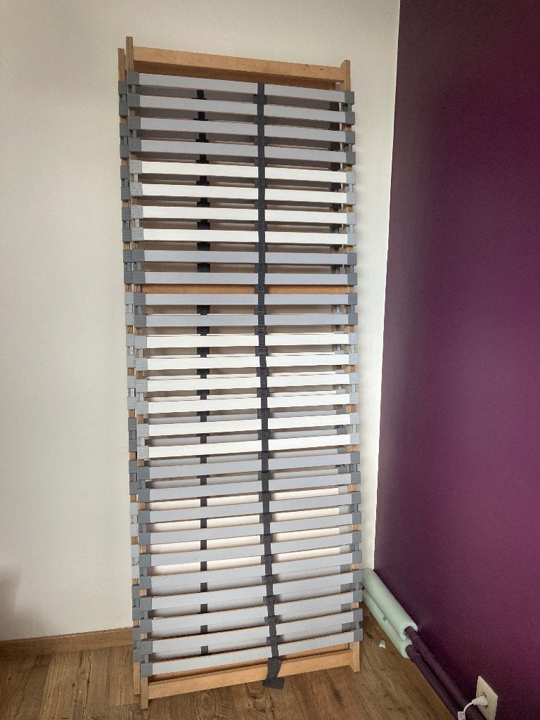 IKEA lattenbodem 2x70x200cm, Ophalen, 140 cm, Zo goed als nieuw, Twijfelaar