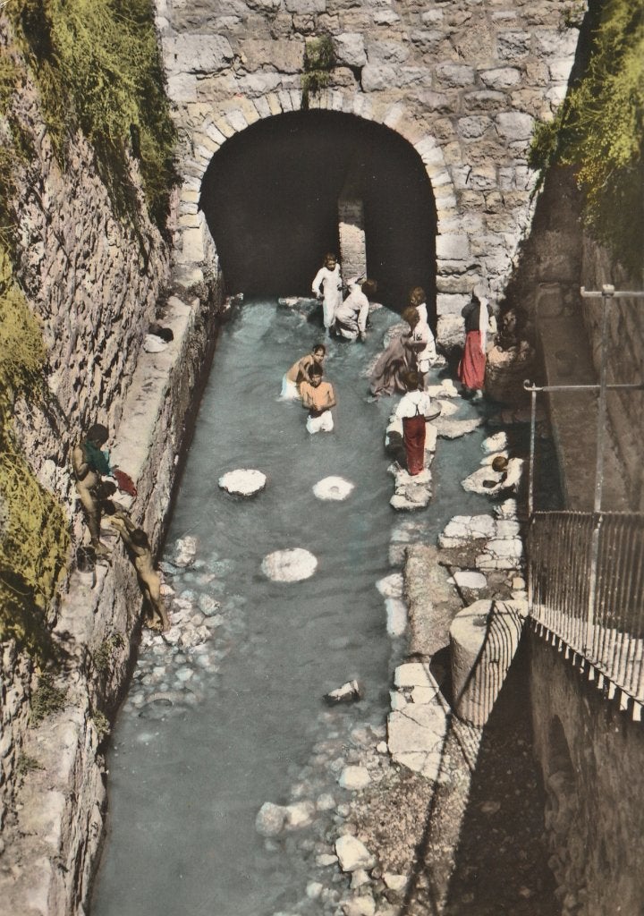 JERUSALEM -  Pool of Silwan ,  Gethse, Verzamelen, Postkaarten | Buitenland, Verzenden, Ongelopen, Buiten Europa