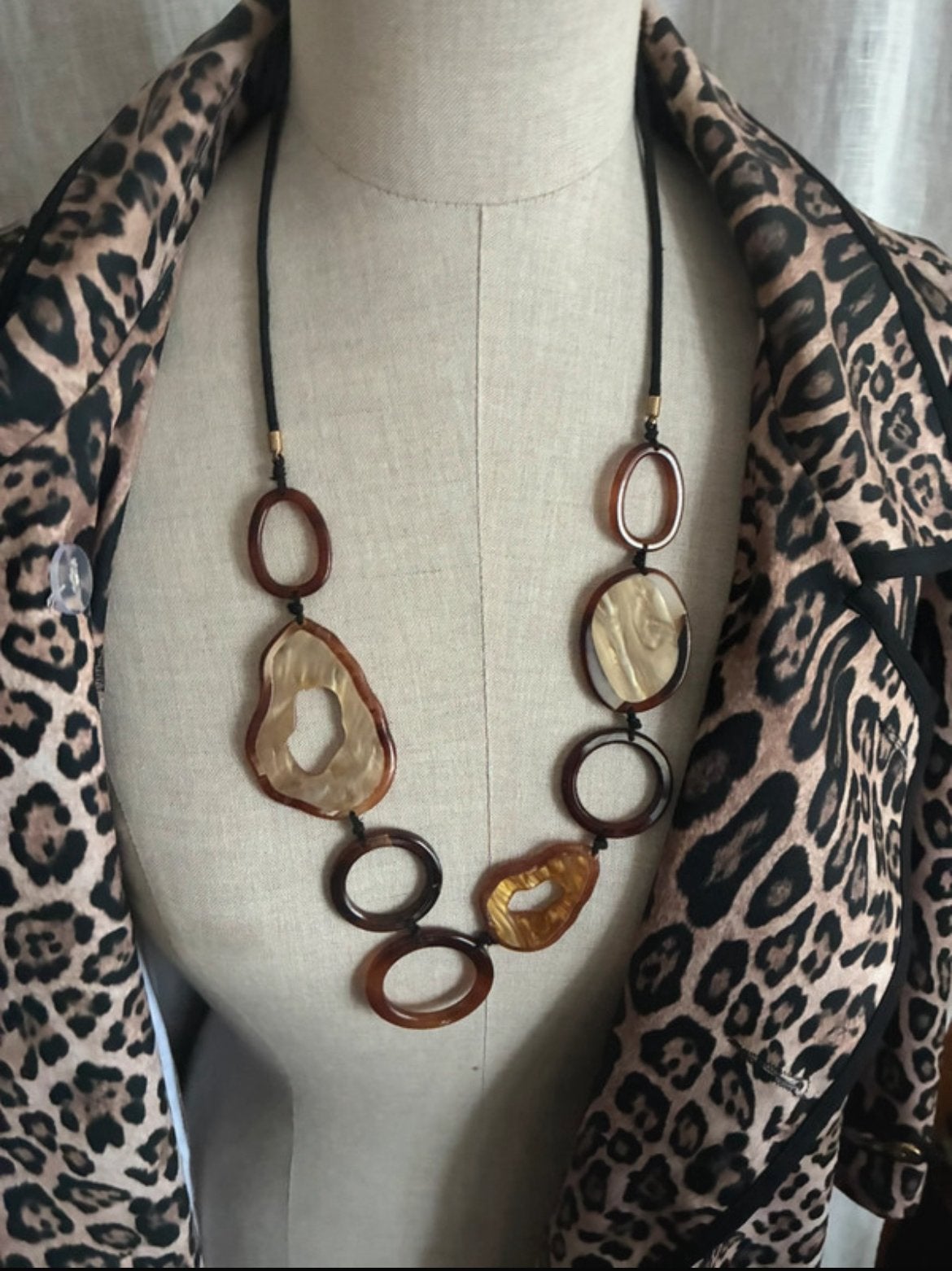 Bagues en chaîne, Bijoux, Sacs & Beauté, Envoi, Comme neuf, Noir