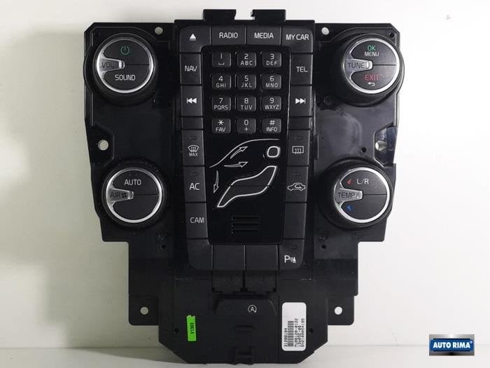 Panneau de commandes chauffage d'un Volvo V40, -, 3 mois de garantie, Utilisé, -
