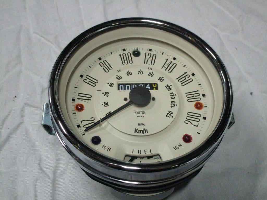 Compteur central COOPER S 200 km/h Magnolia Classic Mini, Enlèvement, Neuf, Austin