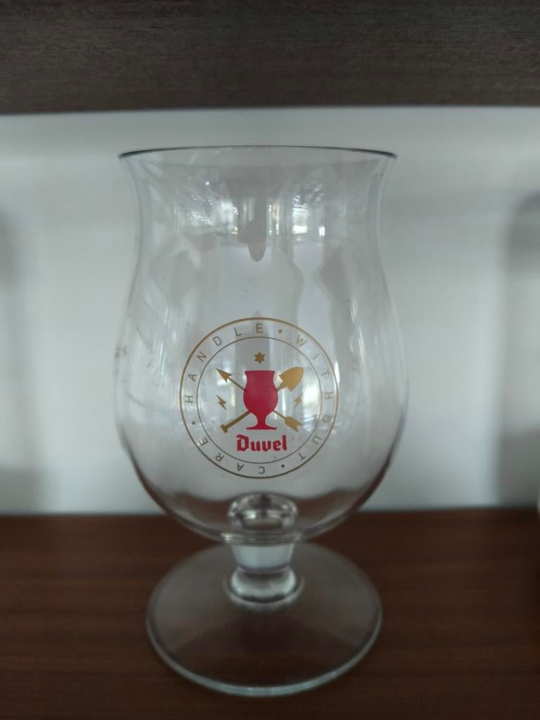 14 plastiek Duvel glazen, nooit gebruikt, Verzamelen, Ophalen, Duvel