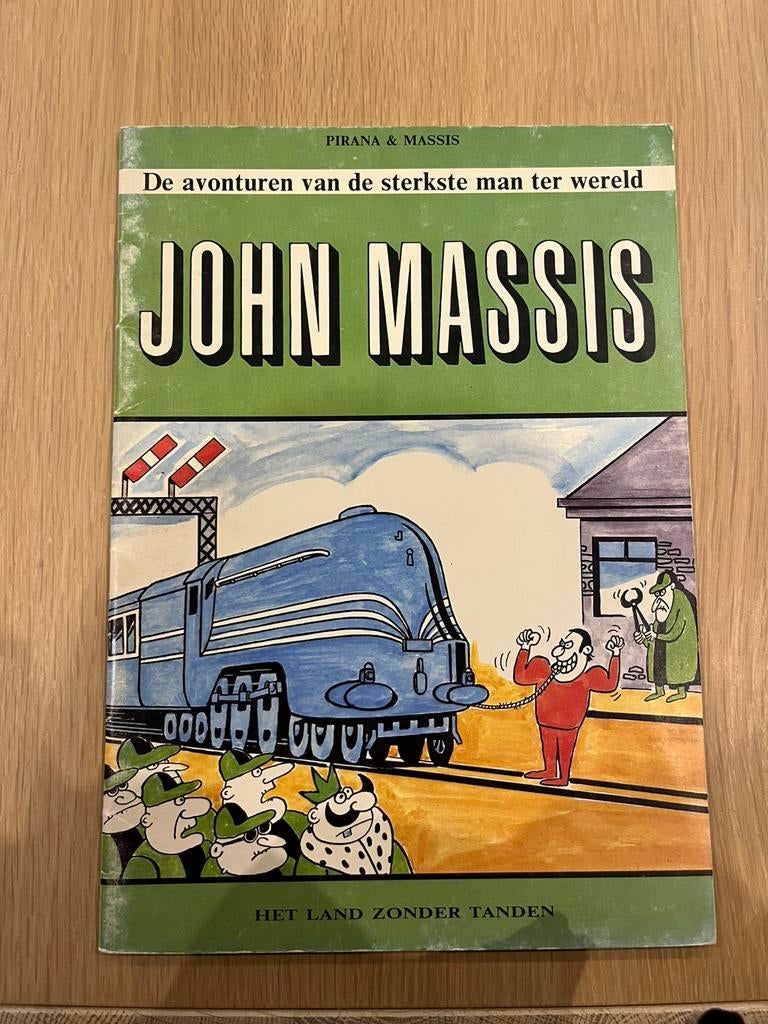 De avonturen van de sterkste man ter wereld - John Massis, Eén stripboek, Ophalen of Verzenden