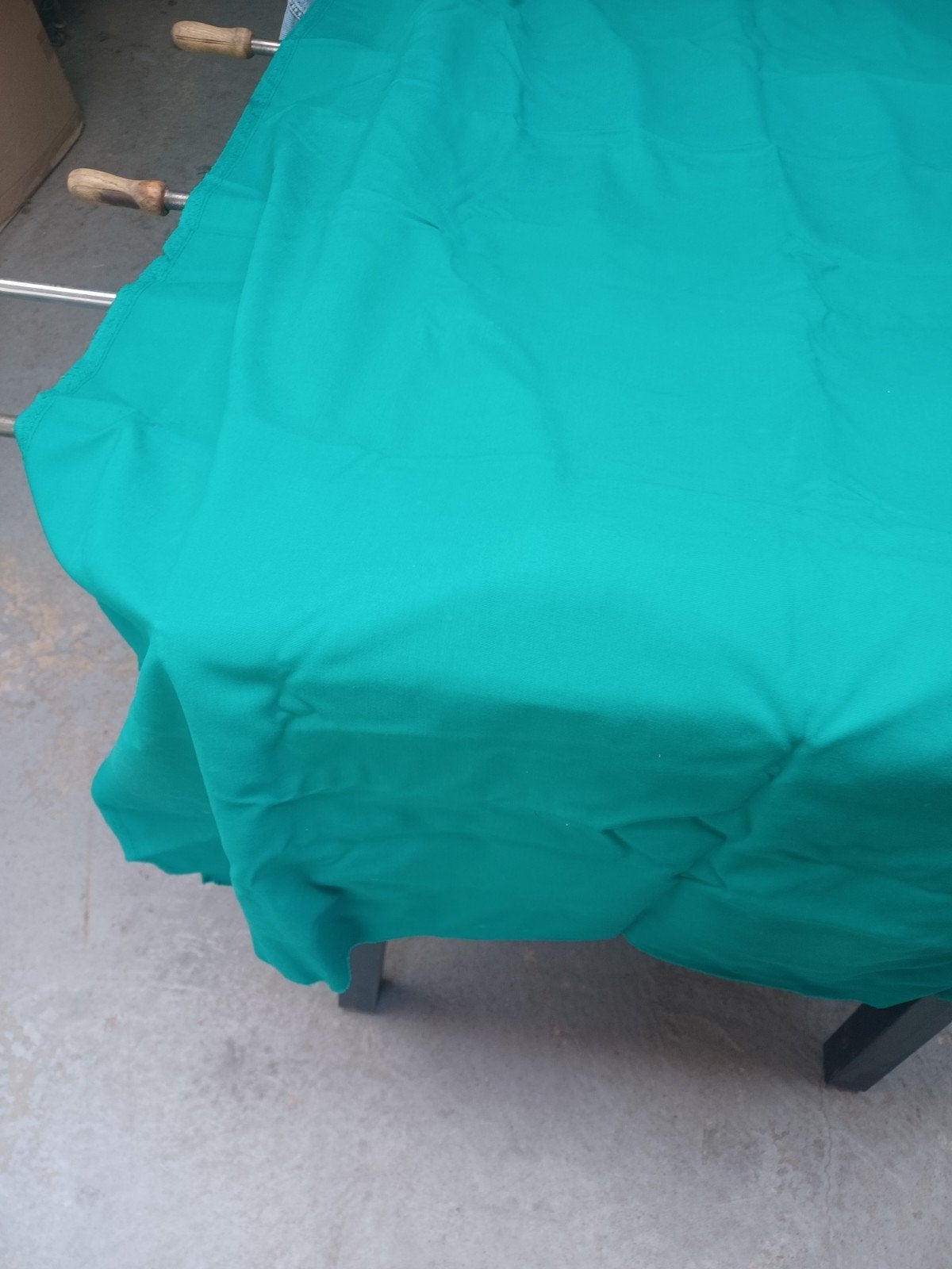 gedemonteerde biljart, Ophalen