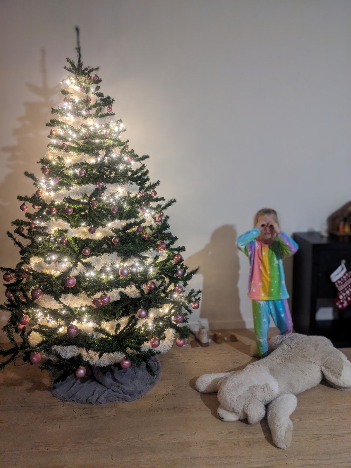 Grote kerstboom 2 meter hoog en ruime omvang, Enlèvement
