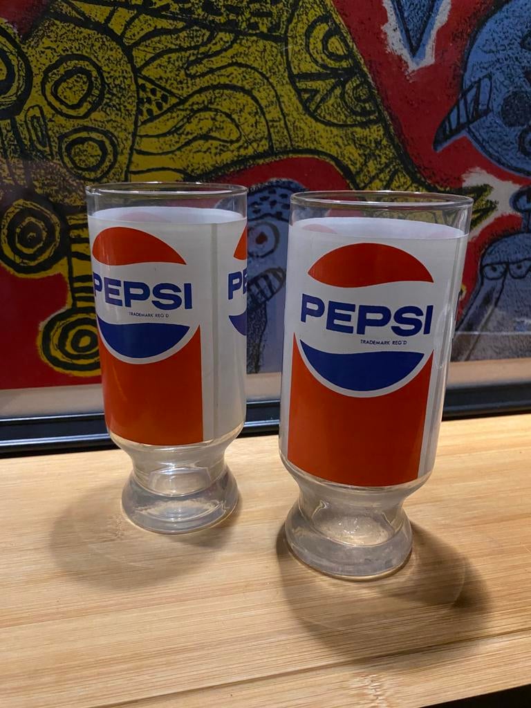 Pepsi cola, Ophalen of Verzenden, Zo goed als nieuw, Frisdrankglas