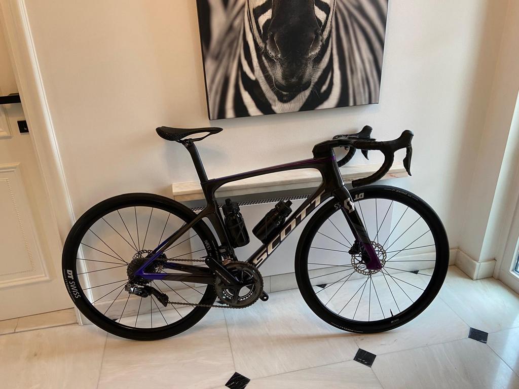 Scott racefiets – Carbon – Topstaat, Ophalen, Zo goed als nieuw, Carbon