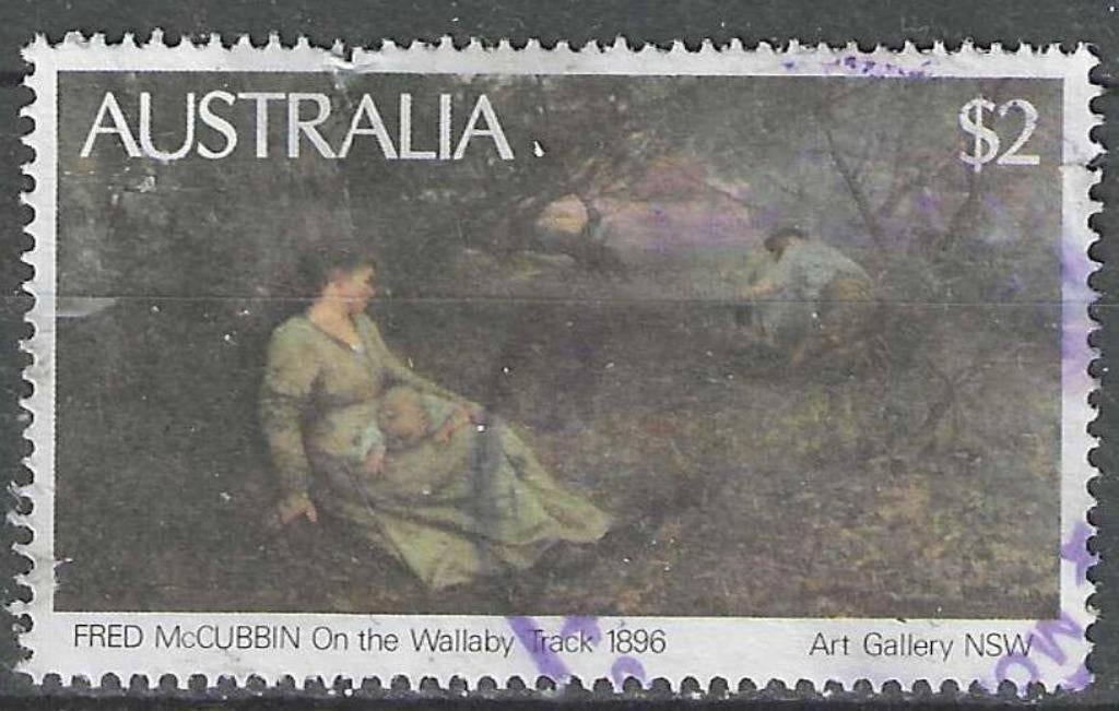 Australie 1981 - Yvert 739 - Sur la piste wallaby (ST), Envoi, Affranchi