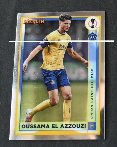 Merlin Topps Card / Union Sint Gillis / Oussama El Azzouzi, Verzenden, Nieuw, Poster, Plaatje of Sticker