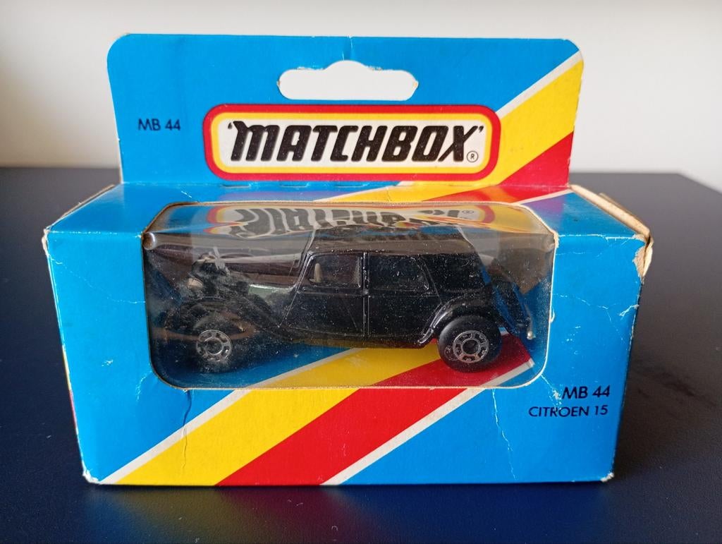 Matchbox MB 44 Citroën 15CV in doosje, Ophalen of Verzenden