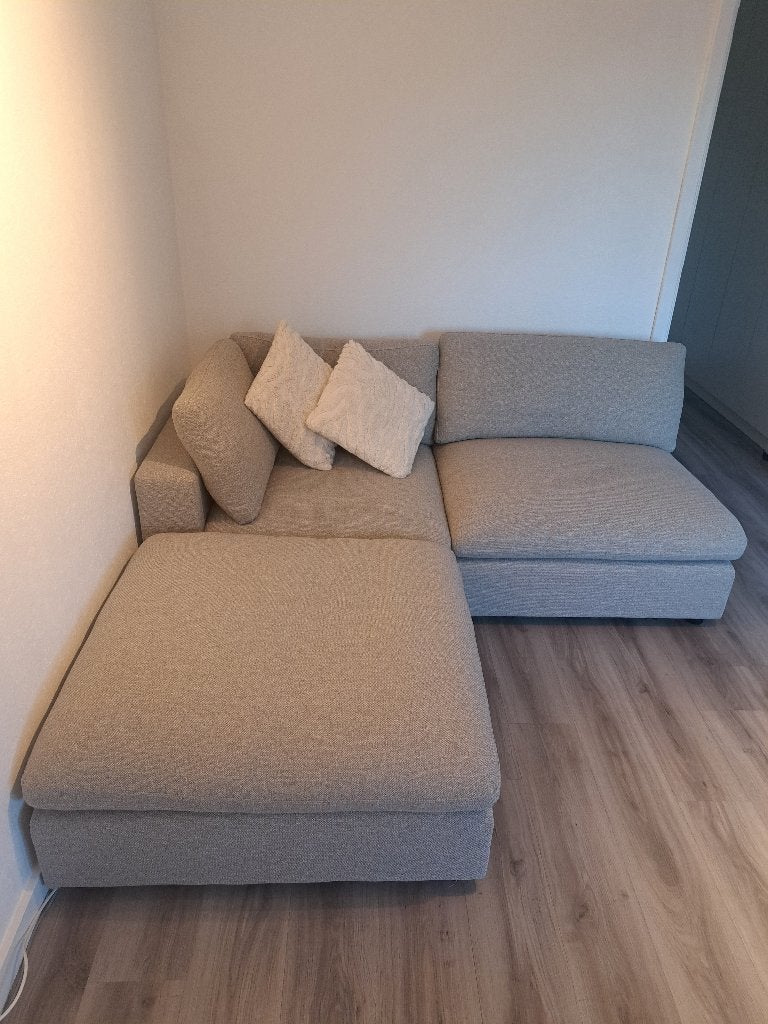 Lichte kleur zetel -  nieuw, Ophalen, 150 tot 200 cm, 75 tot 100 cm, Stof