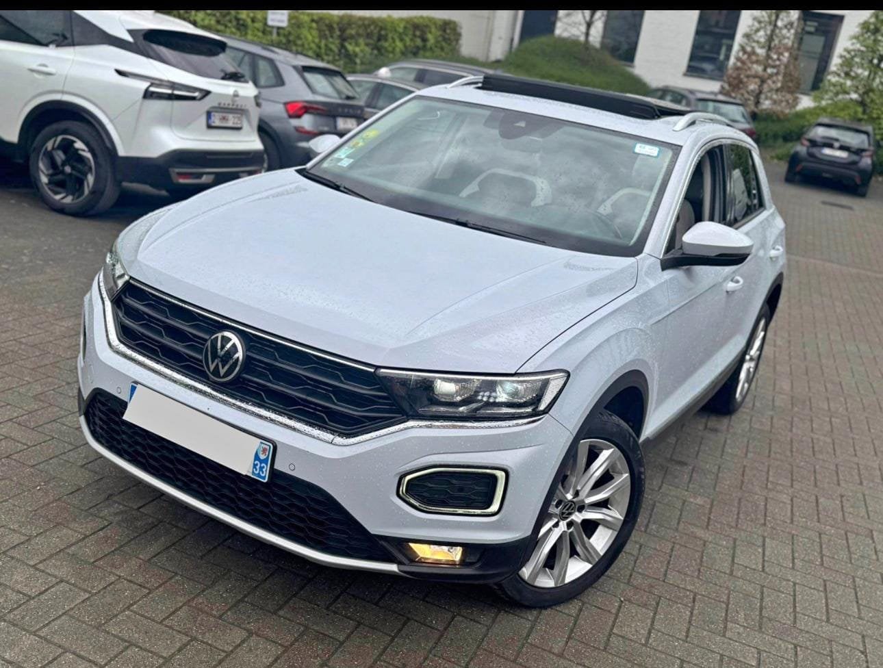 Vw T-roc sport 2021 automatique, Cuir, Achat, Euro 6, Autres couleurs