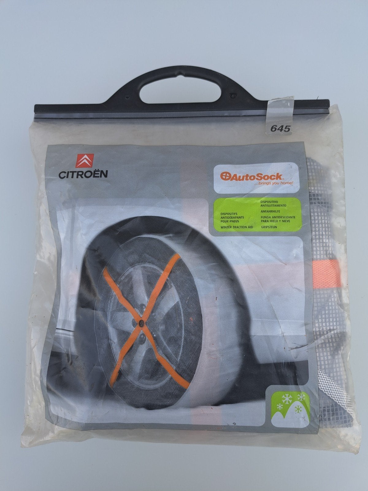 AutoSock  Citroën, Ophalen