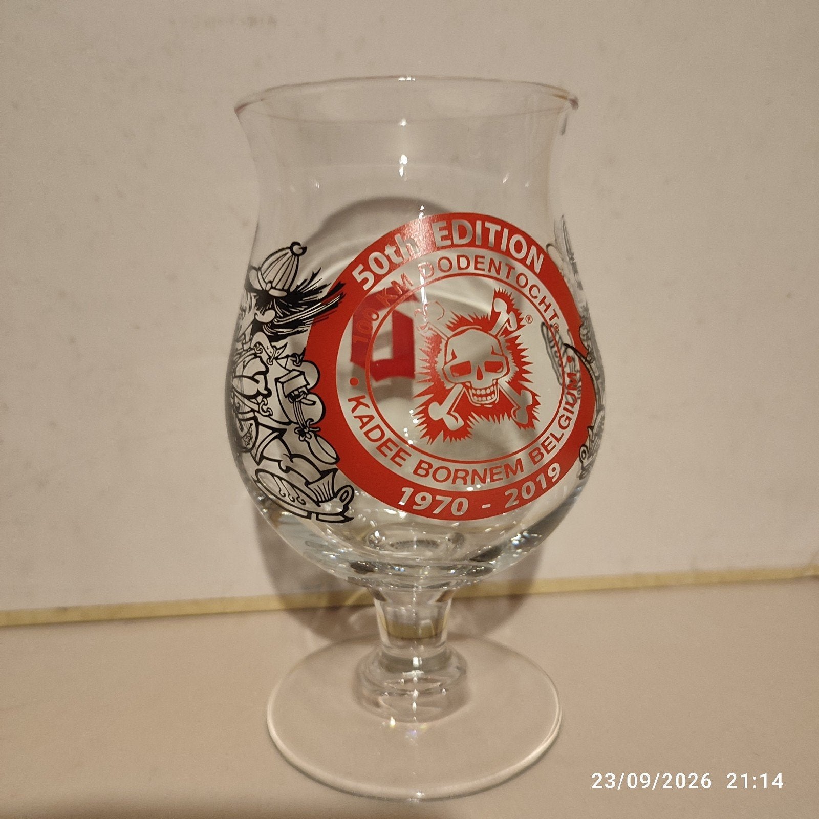 Verre DUVEL DODENTOCHT 2019, Enlèvement ou Envoi, Comme neuf, Verre ou Verres, Duvel