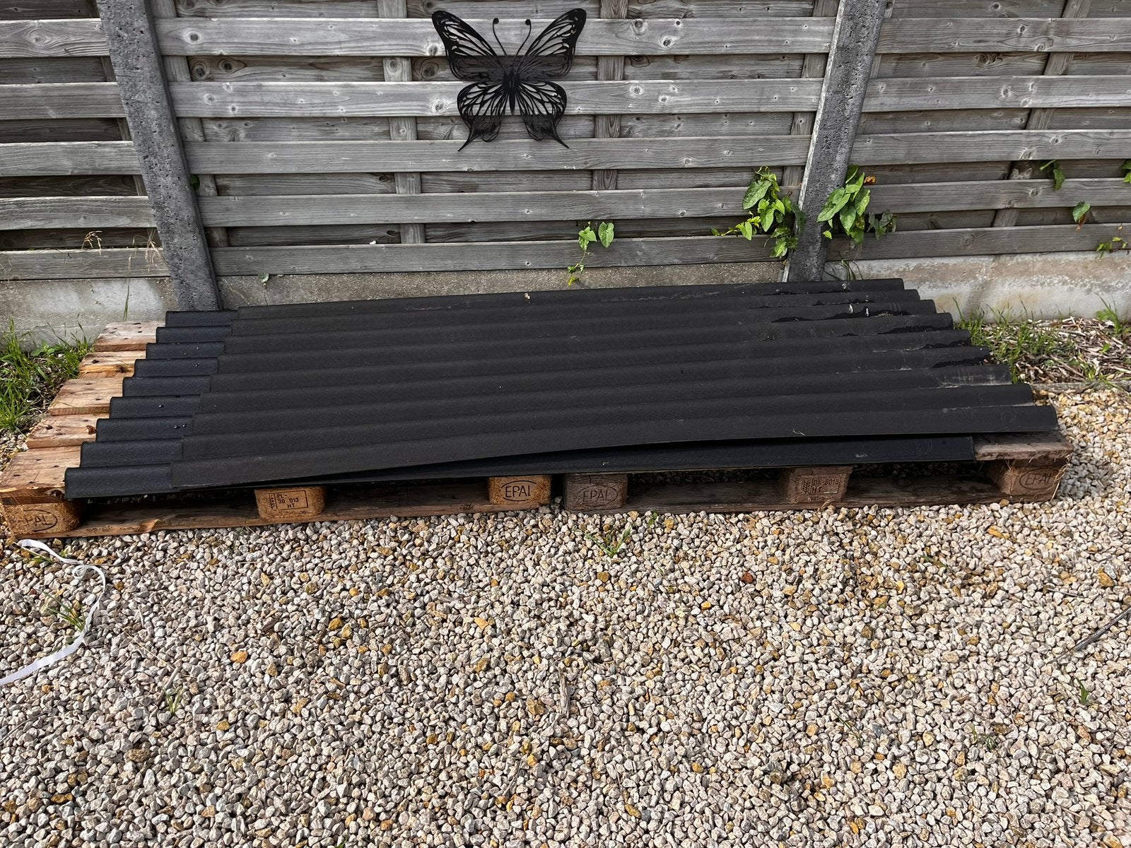 3x aquaplan topline golfplaat bitumen, Doe-het-zelf en Bouw, Ophalen, Nieuw, Golfplaat