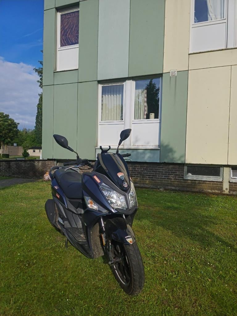 SYM Jet 14 50cc A klasse 2022, Vélos & Vélomoteurs, Scooters | Peugeot, Comme neuf, Classe A (25 km/h), Essence, Enlèvement