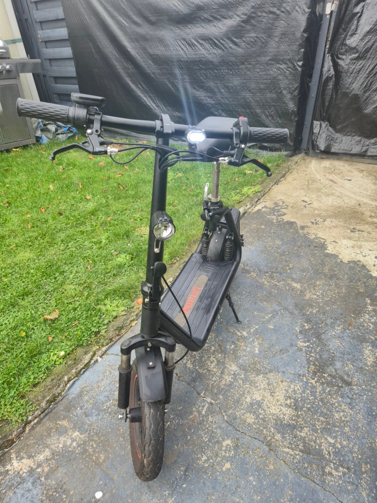 trotinette électrique avec siège, Vélos & Vélomoteurs, Enlèvement, Utilisé, Step électrique (E-scooter), Bogiste m5 pro