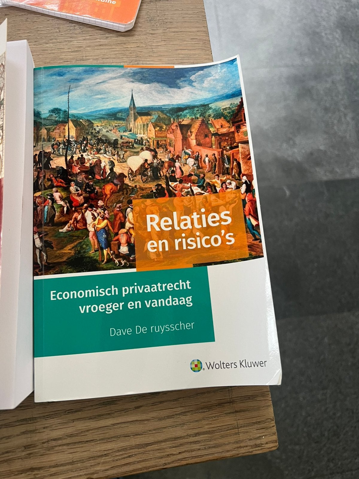 Relaties en risico’s – Dave De Ruysscher, Ophalen of Verzenden, Zo goed als nieuw