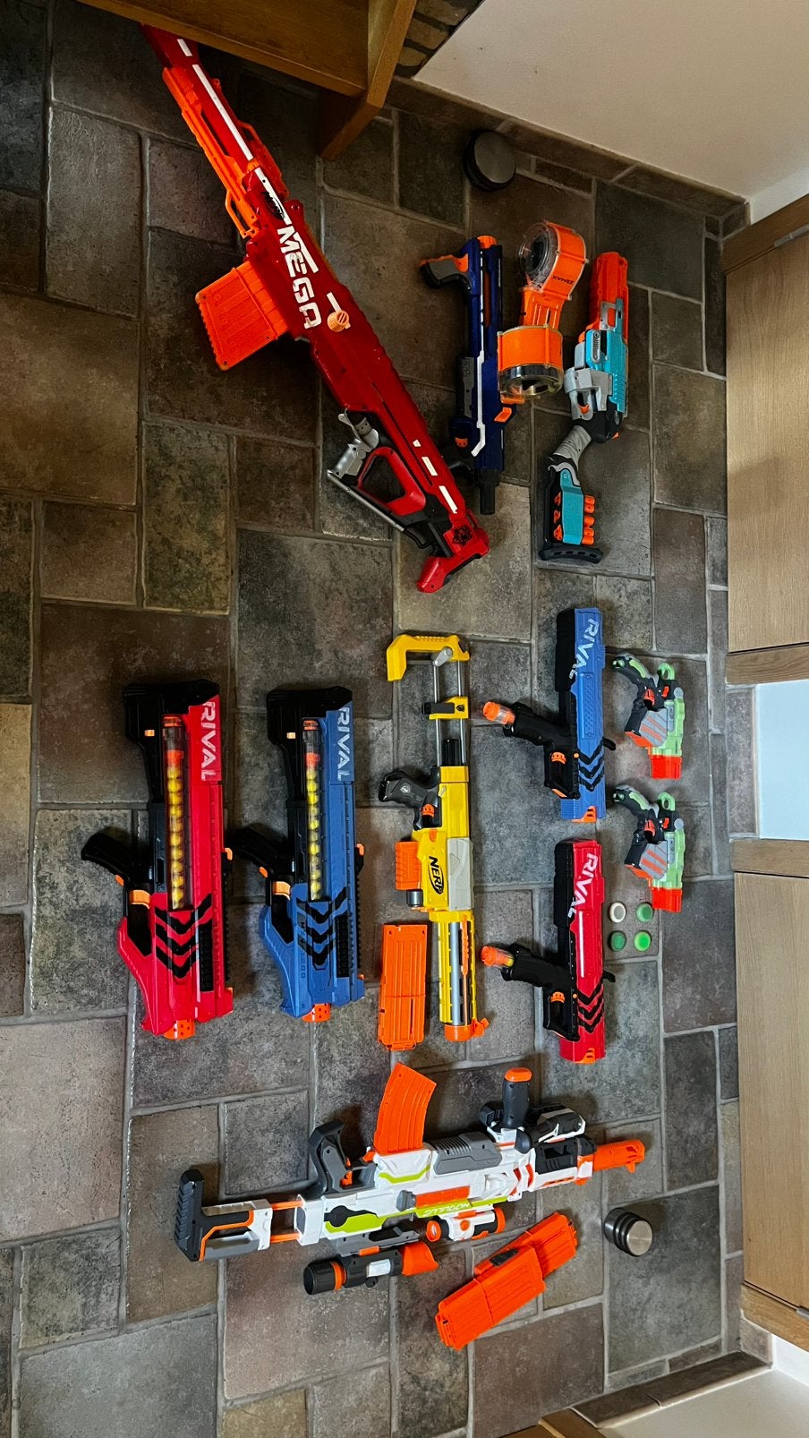 Nerf blaster collectie, Enlèvement, Utilisé