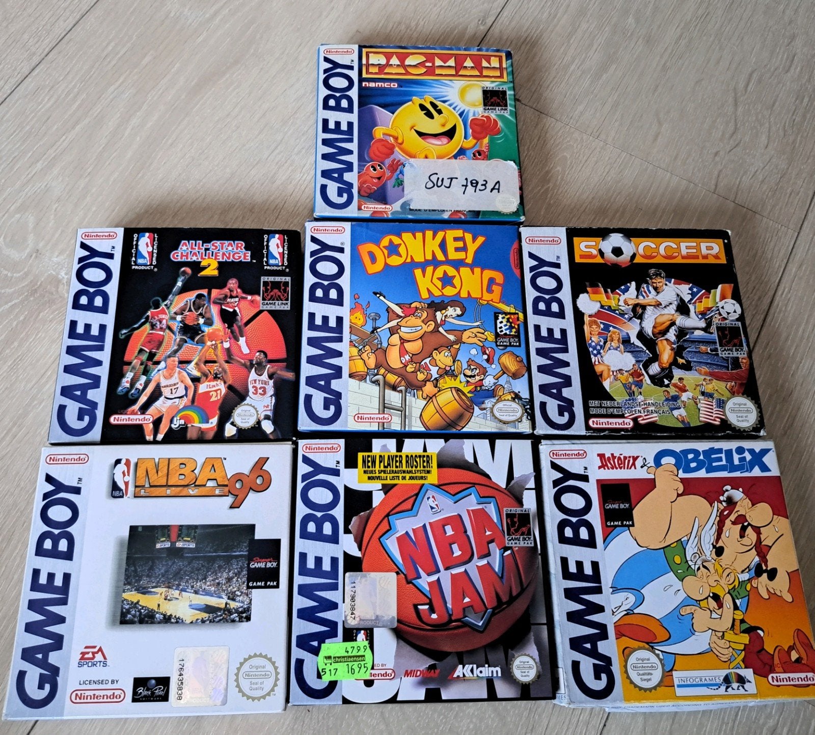 7 originele Nintendo Gameboy-spellen in zeer goede staat, Ophalen of Verzenden, Zo goed als nieuw